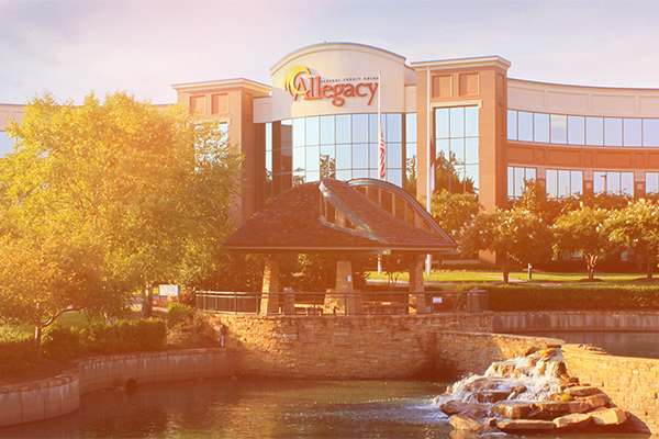 Exterior photo of Allegacy building