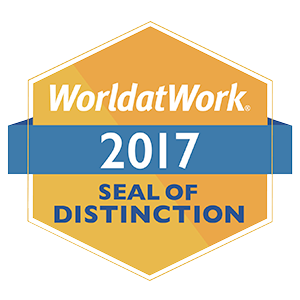 WorldAtWork Award - 2017 - Seal of distinction logo